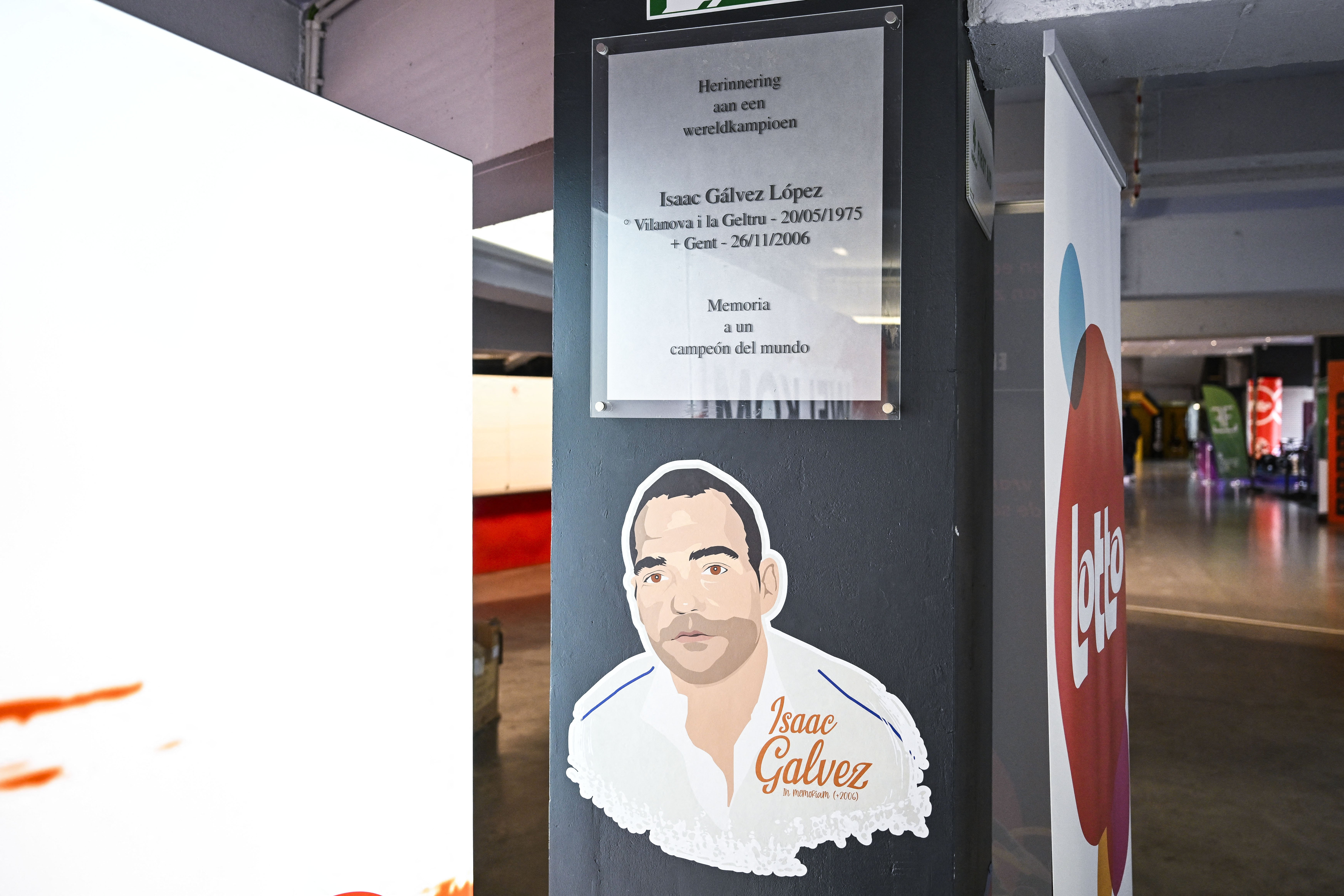 Erinnerung an Isaac Galvez in Gent