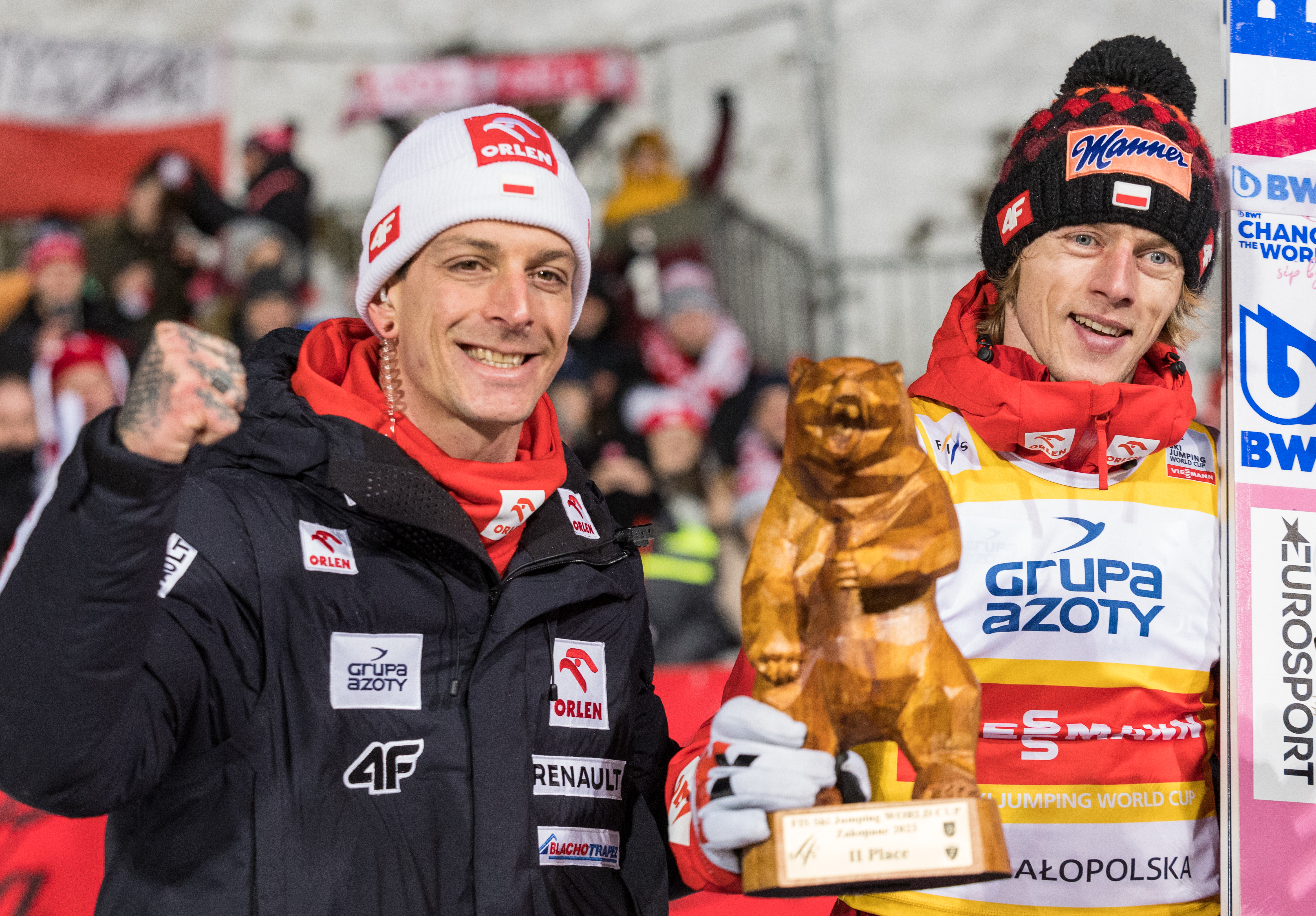 Thomas Thurnbichler i Dawid Kubacki