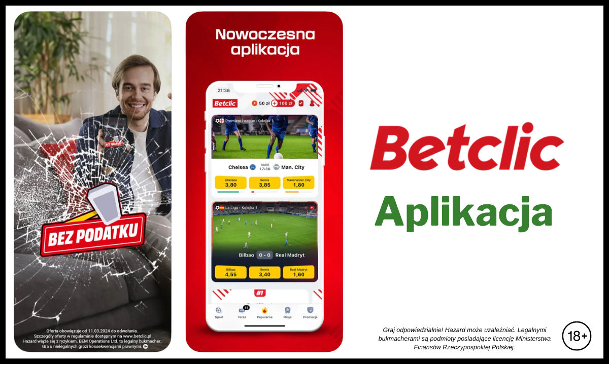 Betclic aplikacja