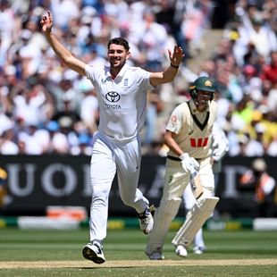 Tongue double seals five-for as Australia skittled for 152