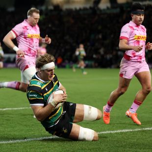 'Saints DNA all over the try' - Coles finishes off superb move to give Northampton the lead