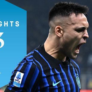 Highlights: Martinez scores again as Inter retake top spot in Serie A