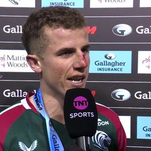 Bloodied Searle jokes 'I am a lover' after feisty clash with Saracens