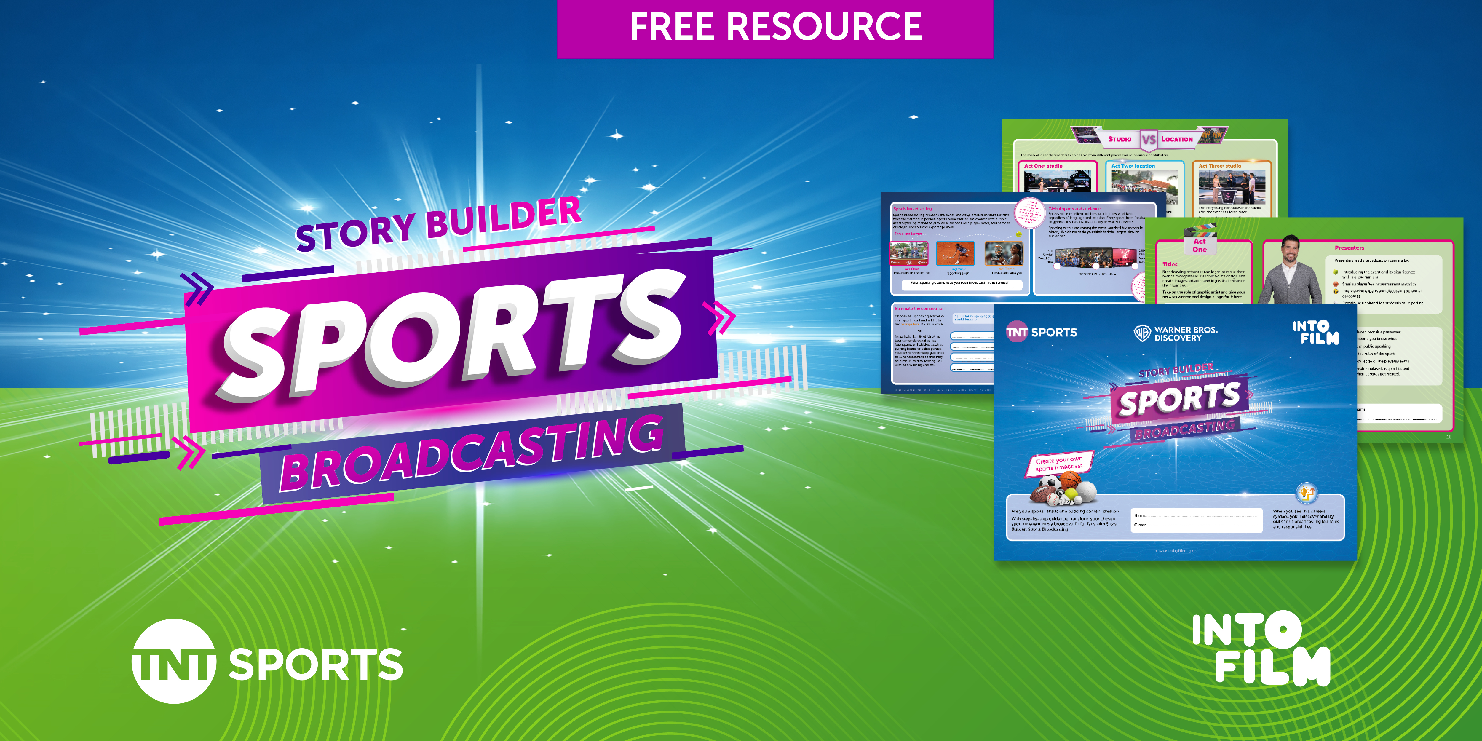 Story Builder: Sports Broadcasting with Into Film