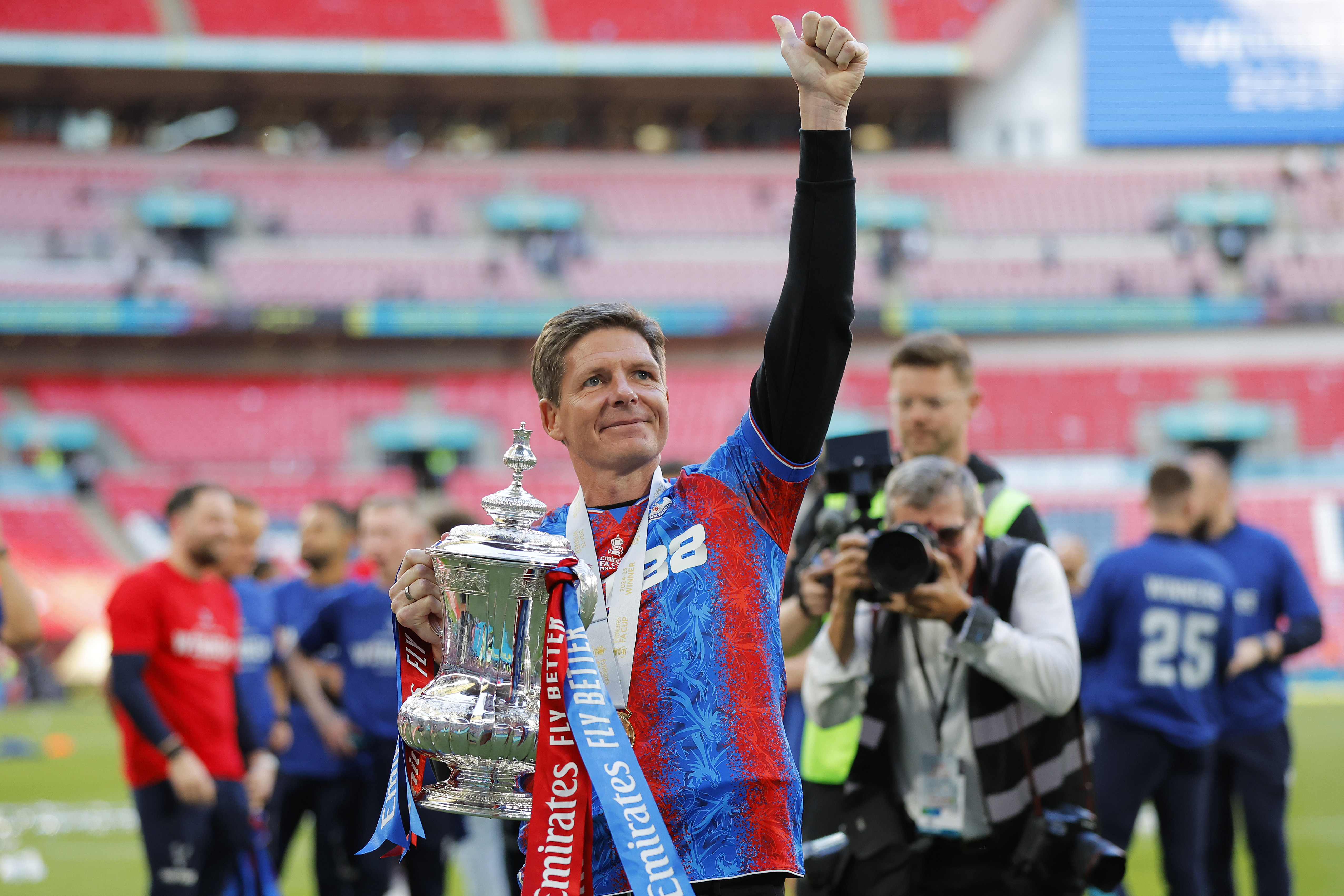Crystal Palace setzte sich im Finale des FA Cup gegen Manchester City durch.