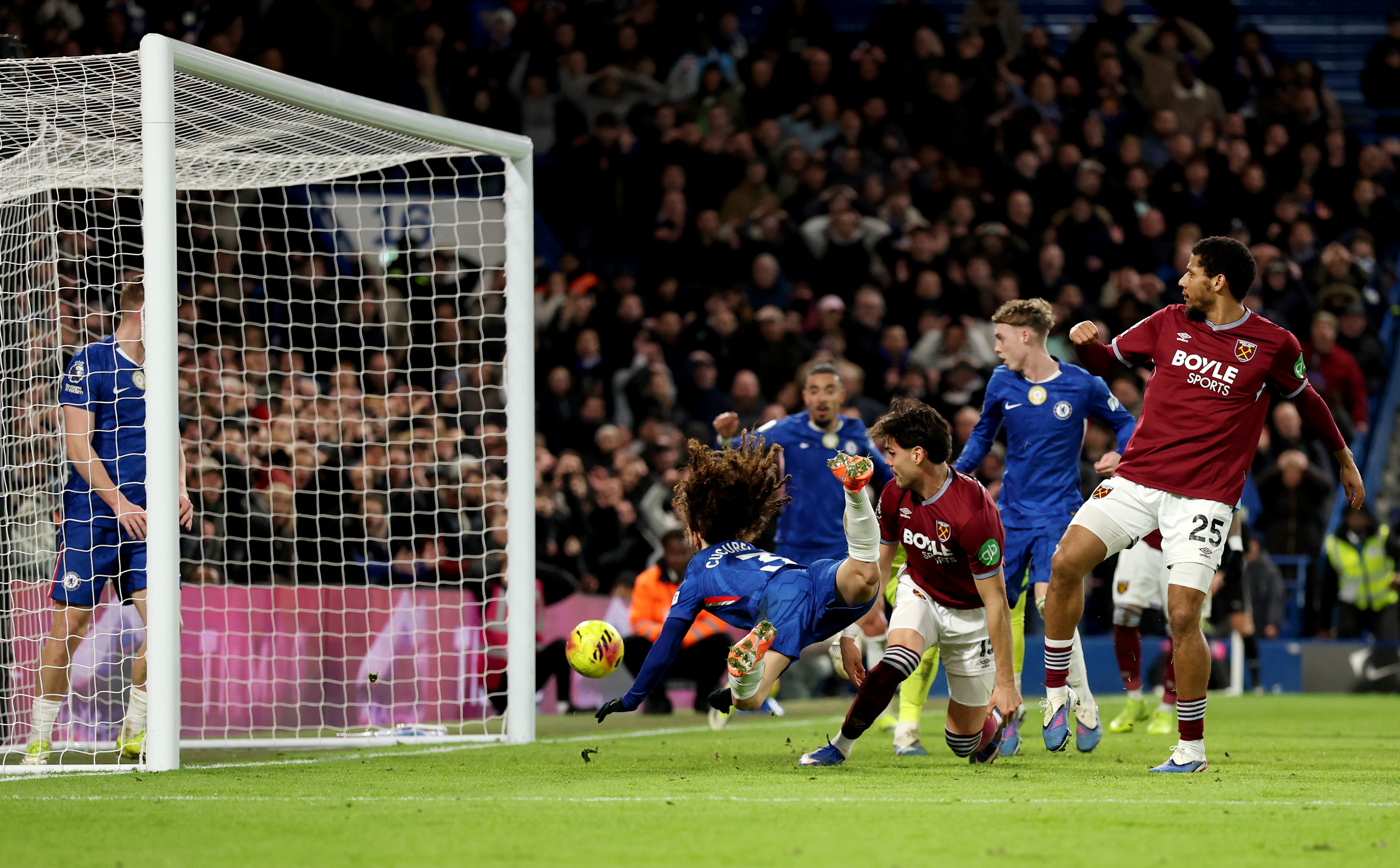 Cucurella scores for Chelsea