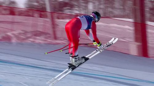 Von Allmen mit Show-Einlage im Abfahrtstraining