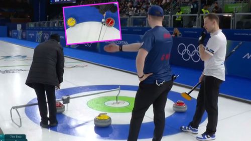 Watch: Tense moments as measurer called to adjudicate on Team GB result v Estonia