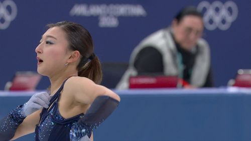 Kaori Sakamoto wint voor Japan korte kür bij kunstrijden op "Time to Say Goodbye" van Andrea Bocelli