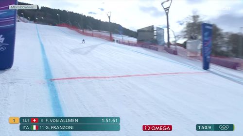 Franzoni sul podio, buona la prima: è ARGENTO! Rivivi la discesa