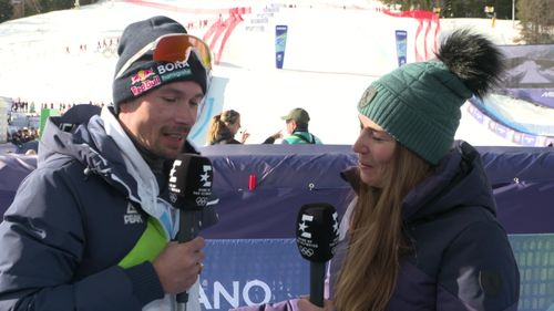 Primoz Roglic aanwezig bij alpineskiën - "Lindsey Vonn verdient zo'n crash niet'