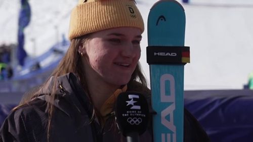 Aicher strahlt mit Silber: "Hab' mir g'dacht, reiß' Dich z'samm!"