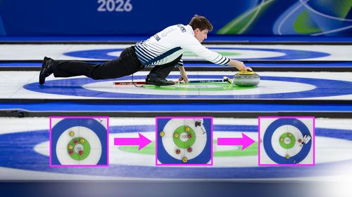 Watch: Have you ever seen a better curling shot in your LIFE?