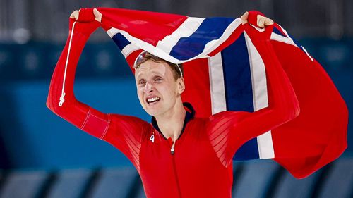 Emotional scenes as Eitrem celebrates gold - 'Tears will be washing over the ice'