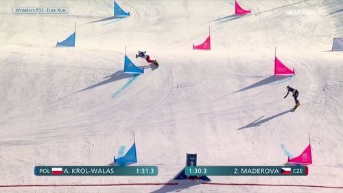 Aleksandra Król-Walas awansowała do 1/8 finału olimpijskiego slalomu giganta równoległego