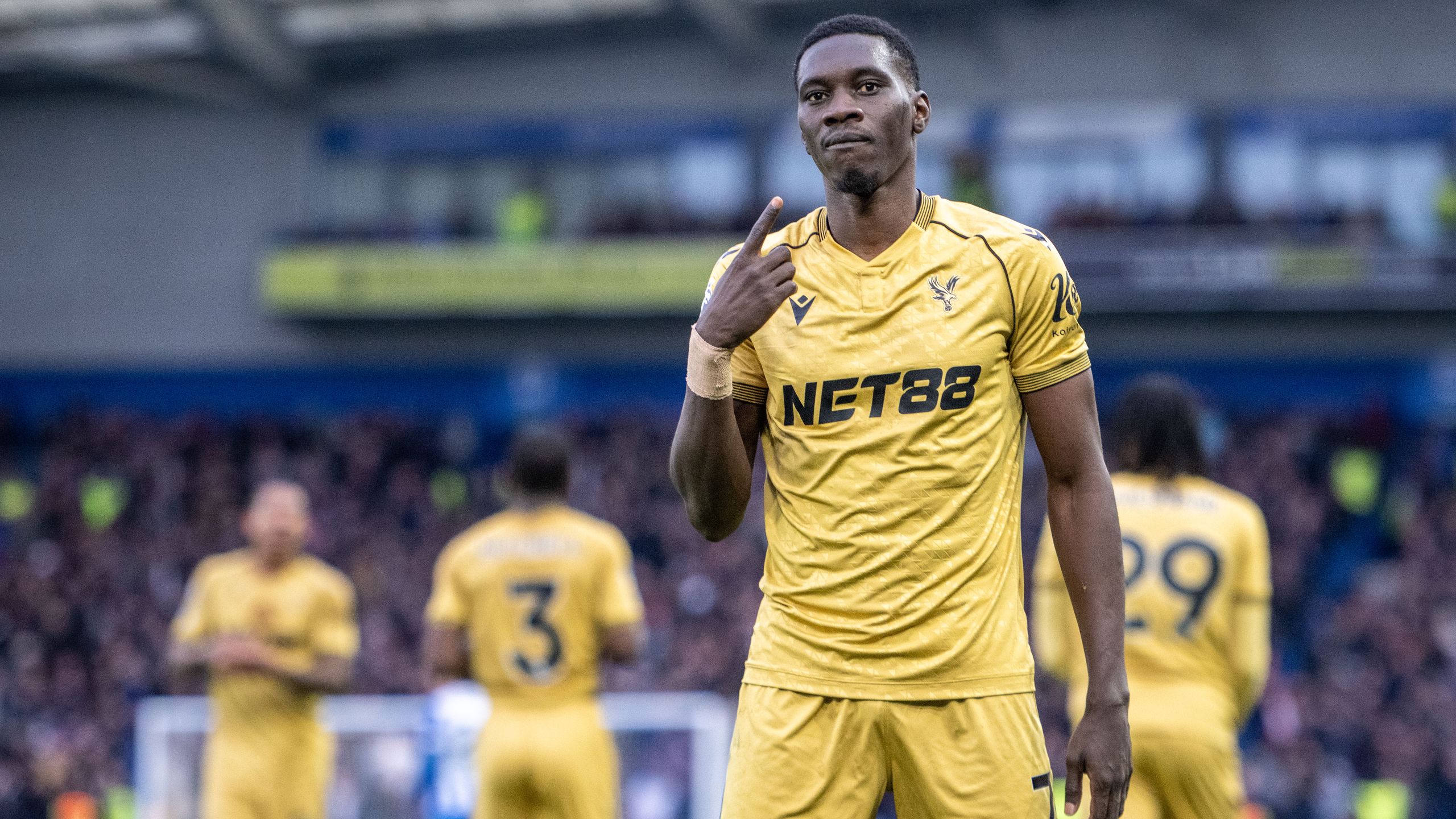 Image related to Brighton - Crystal Palace result - Ismaila Sarr's second-half goal gives visitors first victory in two months
