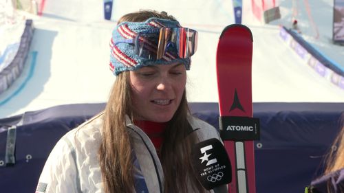 Olympisch kampioene Breezy Johnson leeft mee met Lindsey Vonn - "Ik weet hoe het is"