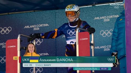 Dancsa Annamari 29. lett a téli olimpián - nézd újra a kárpátaljai snowboardos futamát