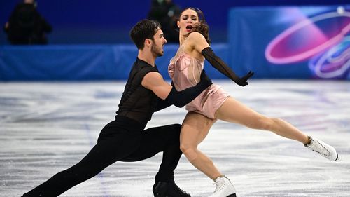 Record de la saison pour Fournier Beaudry et Cizeron sur la danse rythmique : leur passage en vidéo