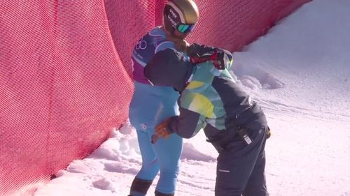 Anzug bei Sturz aufgerissen: Schieder mit Glück im Unglück