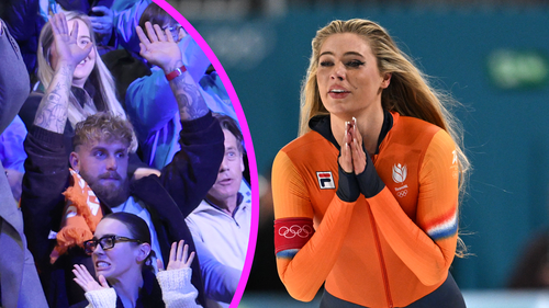 Leerdam celebrates amazing gold as teary Jake Paul watches on
