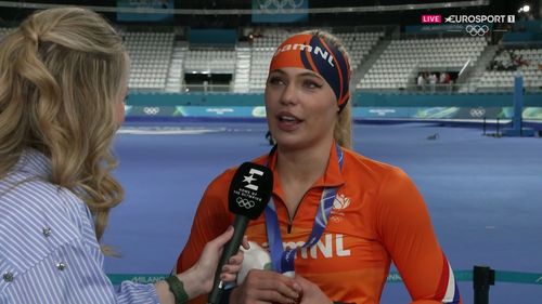 Leerdam ondanks kritiek blij met gekozen route na goud: "in shock toen ik over de finish kwam"