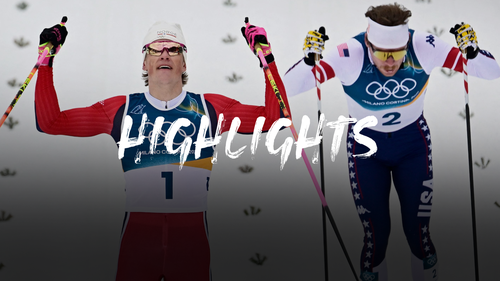 Highlights: Kläbo sprintet souverän zum Olympiasieg