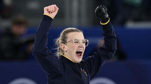 'Fantastic' Sweden celebrations after mixed doubles curling victory over USA