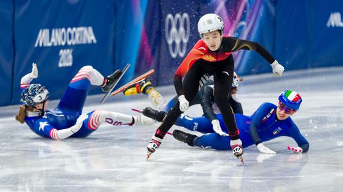 Tres en uno: La espectacular caída múltiple de Stoddard que le regaló la victoria a la china Wang