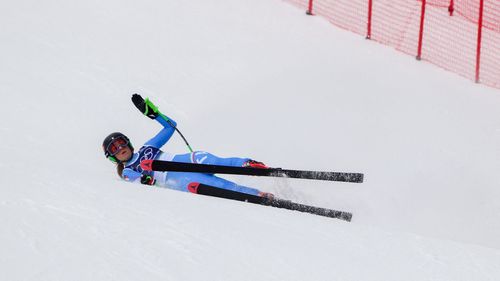 La desolación en casa de Goggia: Caída inesperada que impide una más que posible medalla