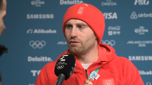 Damian Żurek po rywalizacji na 1000 m w łyżwiarstwie szybkim na ZIO 2026