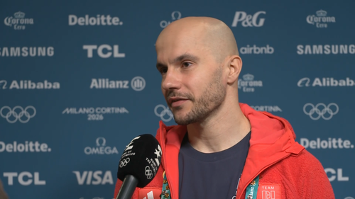 Piotr Michalski po rywalizacji na 1000 m w łyżwiarstwie szybkim na ZIO 2026