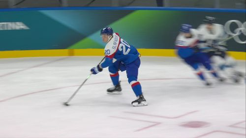 Piękny gol Słowacji na 1:0 z Finlandią w meczu otwarcia turnieju olimpijskiego w hokeju na ZIO 2026