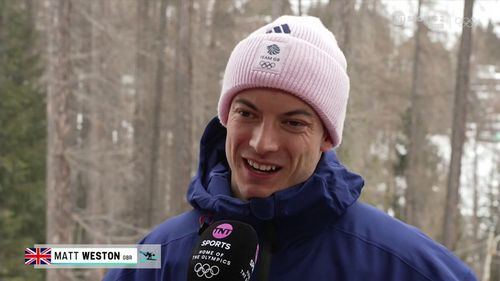 Watch: Weston says he is 'after perfection' despite lighting up skeleton heats