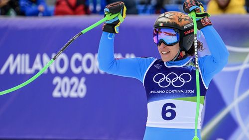 Micsoda visszatérés: az áprilisban hatalmasat bukó Brignone aranyérmet nyert hazai olimpiáján