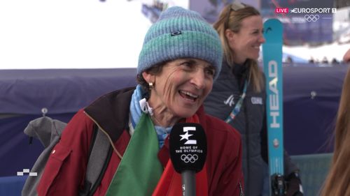 "Je ne sais pas comment elle fait", l'émotion de la mère de Brignone