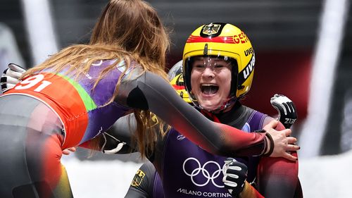 A németek hozták a papírformát a vegyes váltóban, véget értek a szánkóversenyek az olimpián