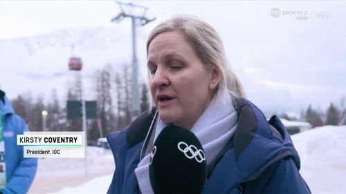 IOC president Coventry discusses 'emotional' decision over Heraskevych exclusion