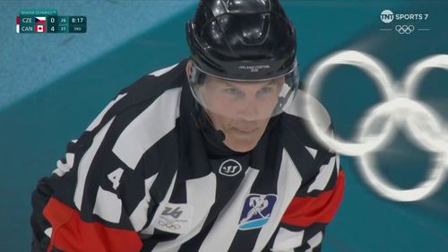 Referee is KNOCKED over ... but takes it like a champion