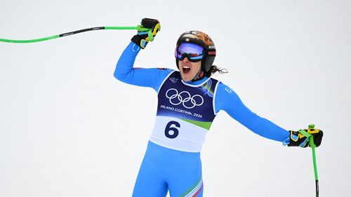 Die Fahrt zur Goldmedaille! Brignone pulverisiert Bestzeit