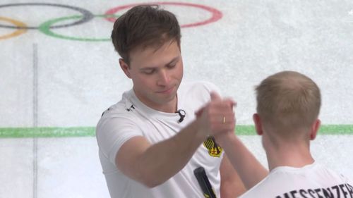 Aus dem Lehrbuch: Deutschland spielt perfekten letzten Stein