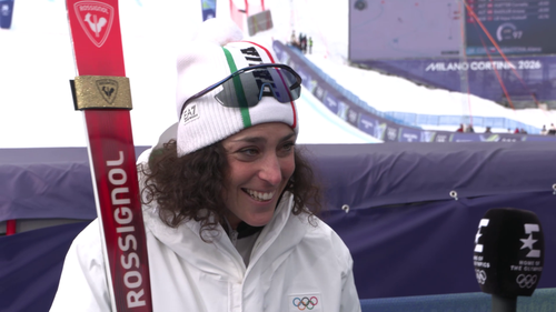 Brignone 'speechless' as remarkable comeback ends in super-G gold