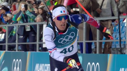 Fillon Maillet stürmt im Sprint zur Gold-Medaille