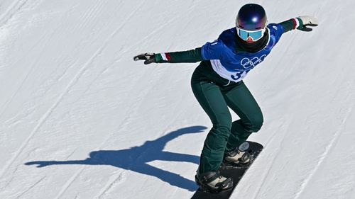 Így mutatkozott be Brunner Blanca a téli olimpián