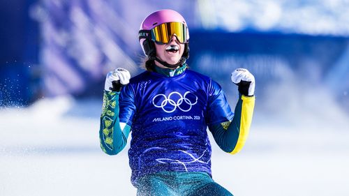 Australia's Baff makes history with snowboard cross gold
