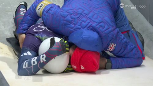 Matt Weston a făcut recital la skeleton! Britanicul a cucerit medalia de aur cu record al traseului 