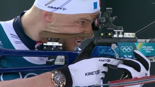 Wahnsinn! Jacquelin mit Schnellfeuereinlage am Schießstand