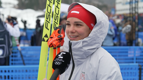 Eliza Rucka-Michałek po sztafecie 4x7,5 km kobiet w biegach narciarskich na ZIO 2026