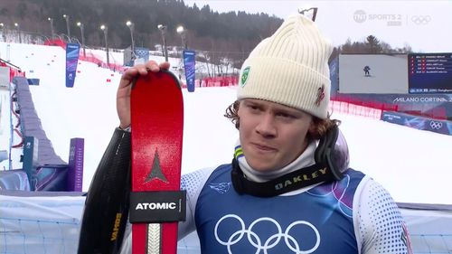 'I can't grasp reality,' says stunned Braathen after momentous gold