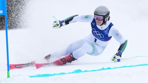 Pinheiro Braathen frappe fort avec le dossard N.1 : sa 1re manche du géant
